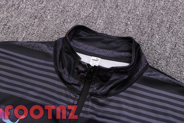 Veste Pré-match Manchester City 2022/23 – PUMA Noire, Taille S Adulte