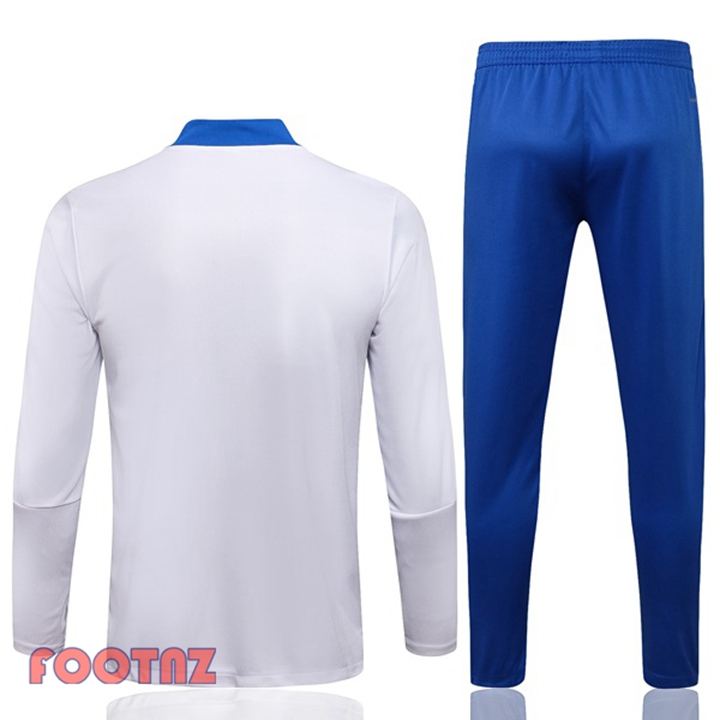 Boca Juniors Bavoir Blanc Contour Marine Mixte Enfant - Accessoire Football Officiel